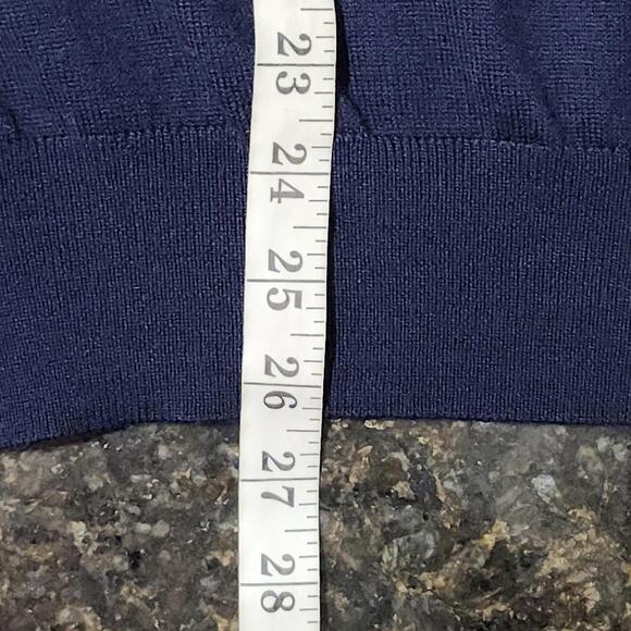 Peter Millar Merino Wool Silk Blend Quarter Zip Sweater Golf Preppy Mens XXL - Picture 6 of 6